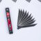 得力deli 78003美工刀片小号黑刃 78003 9mm*7刀头 黑色