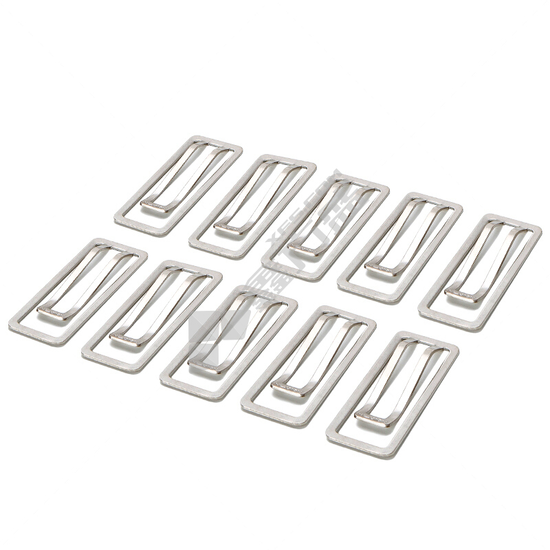 得力 NS106 纽赛回形针 32mm 银色 10只/卡