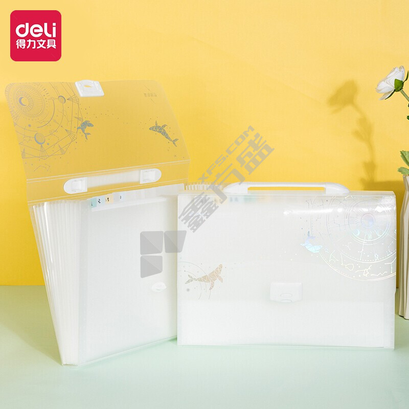 得力deli 72578 13格风琴包