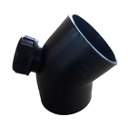 京通 HDPE虹吸同层排水弯头45°电熔 带口 75