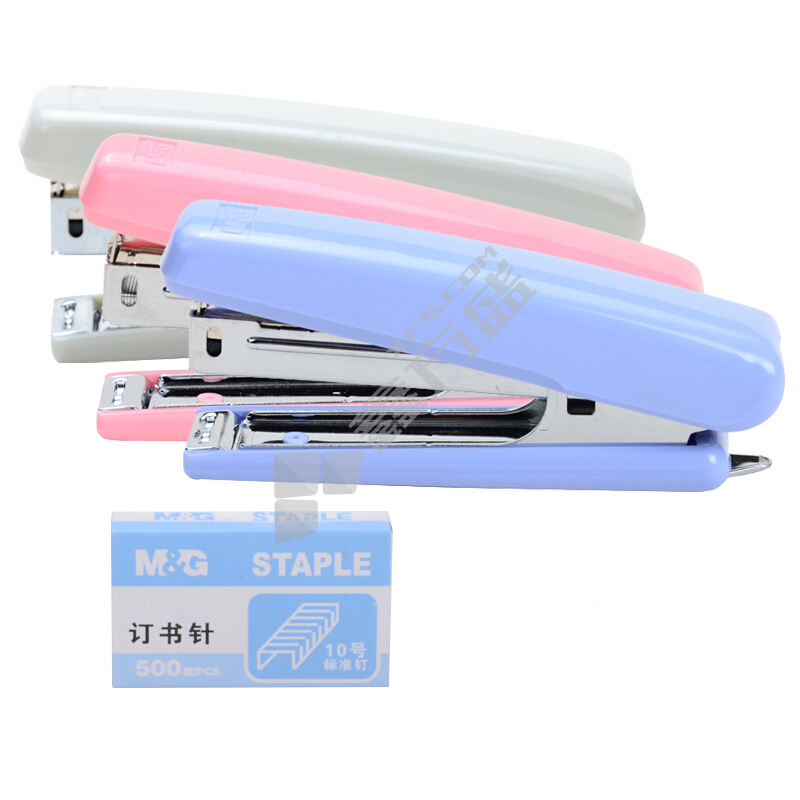 晨光 ABS91633 卡装办公订书机 颜色随机 ABS91633
