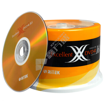 铼德 台产X系列  空白光盘 16速4.7G 50片/桶 DVD+R