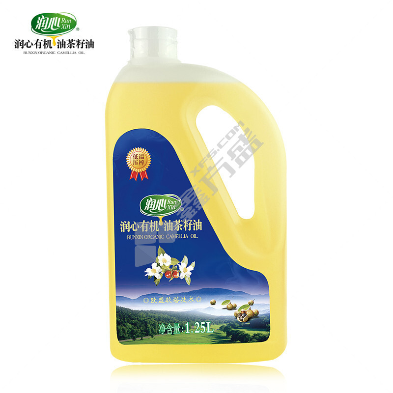 润心 有机油茶籽油 1.25L 1.25L