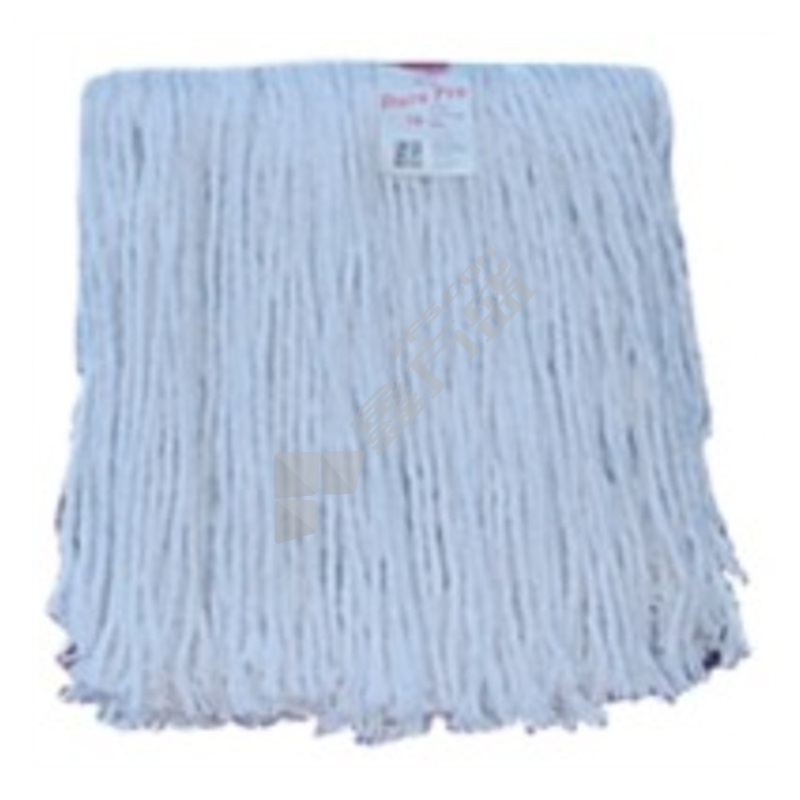 鸿天力 H00284 宽型蜡拖头 白色 H00284