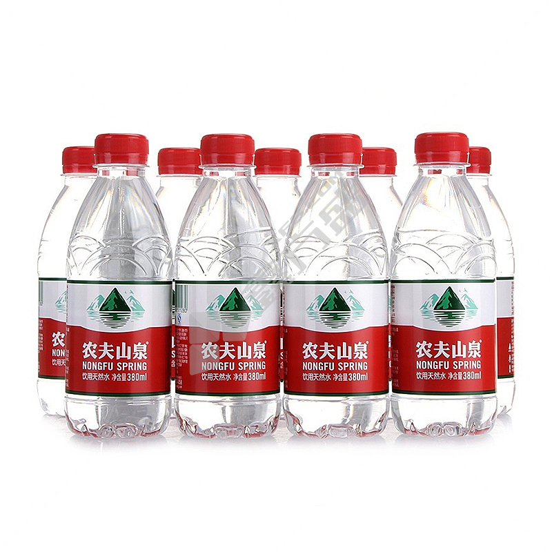 农夫山泉 饮用天然矿泉水380ml 380ml 24瓶/箱