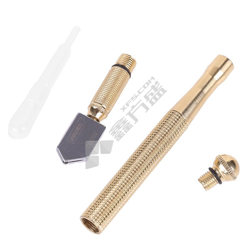 得力 金钢玻璃刀 DL2701 180mm