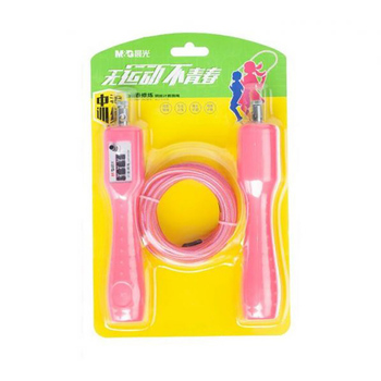 晨光 M&G 青春修炼钢丝计数跳绳 AST97438 AST97438B 蓝 蓝