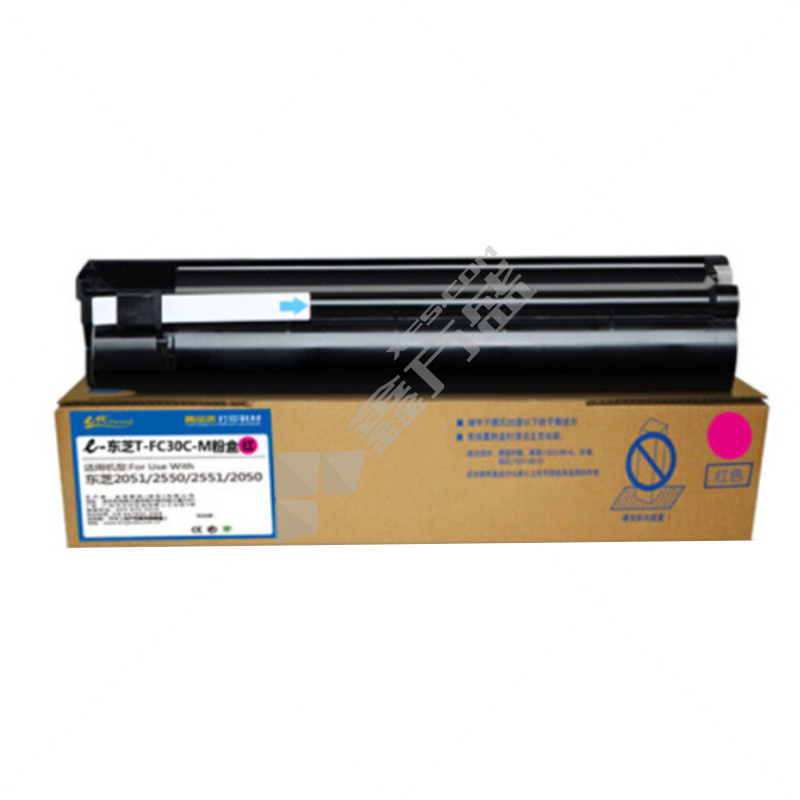 E代经典 T-FC30C-M粉盒红色 3000页 适用于东芝 Toshiba 2051 2550 红色 3000页 适用于东芝 Toshiba 2051 2550 3000页