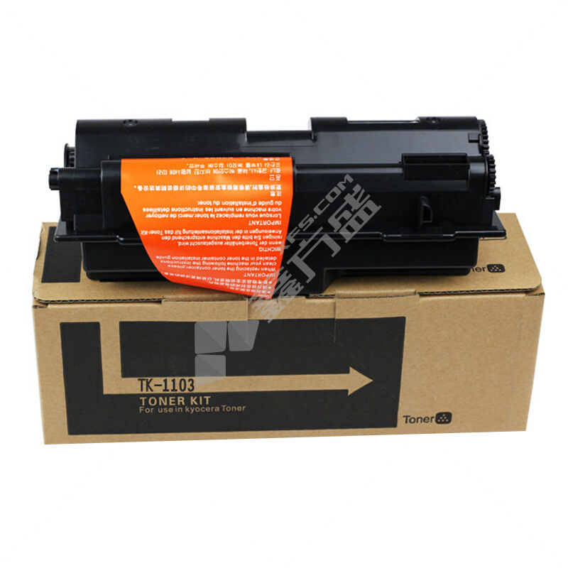 E代经典 TK-1103墨粉盒 2100页 适用于京瓷 Kyocera FS-1110 黑色 2100页 适用于京瓷 Kyocera FS-1110 2100页