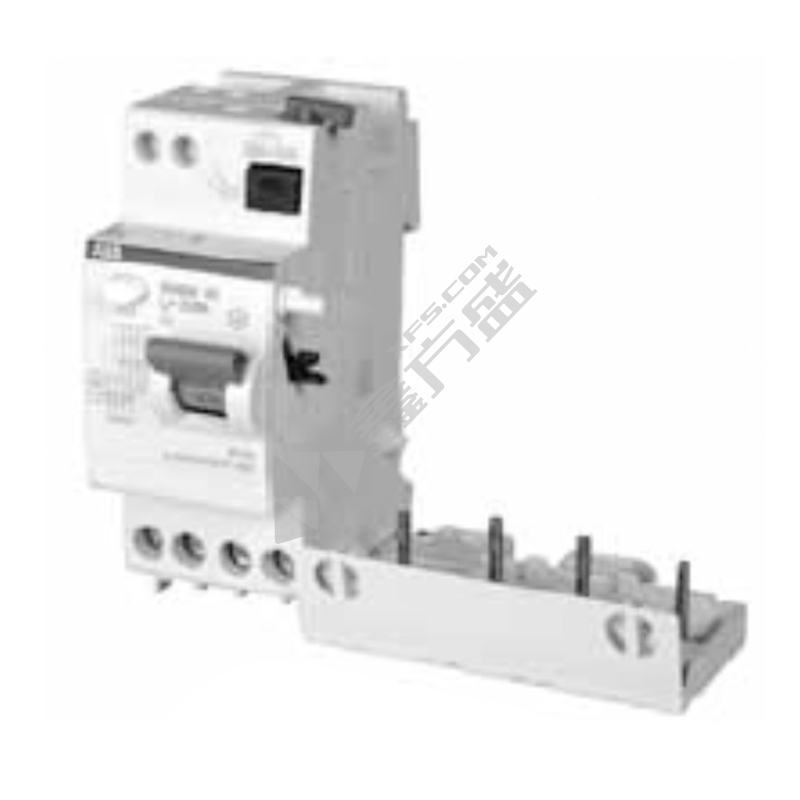 ABB 微型漏电断路器 DDA204 DDA204 AC-63/0.3 电磁式 63A 300mA 4P 6kA