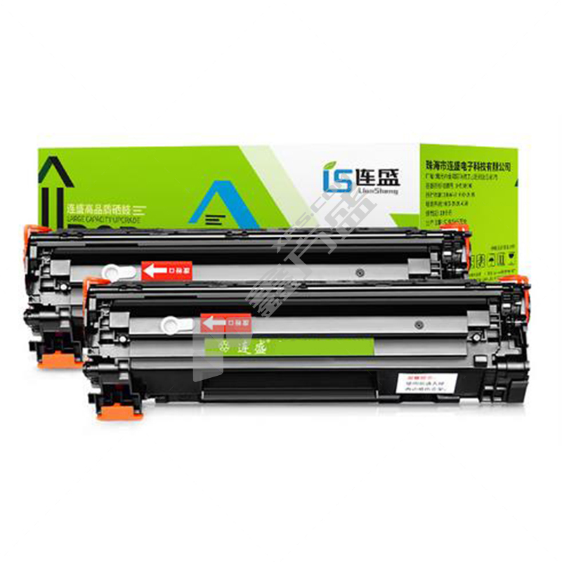 连盛 易加粉硒鼓 LS-CC388A 2支装 黑色 LS-CC388A 2支装 常规