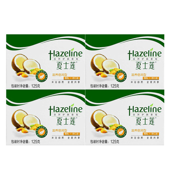 夏士莲 沁凉清爽自然护肤香皂 单块装 125g 沁凉清爽