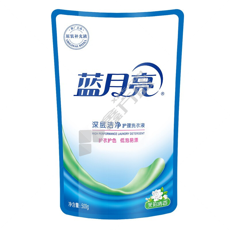 蓝月亮 茉莉清香洁净洗衣液 500g 袋装