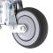海斯迪克 HK-5098 人造胶TPR弹簧减震轮 万向减震脚轮 手推车工业转向减震轮 4寸万向(载重85kg)
