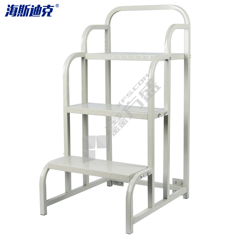 海斯迪克  HK-533 超市理货移动平台梯 拆卸3步梯