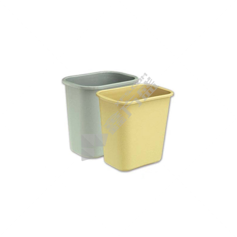 超宝CHAOBAO 小号花纹垃圾桶 B-035B B-035B 26X17.5X26CM 小号