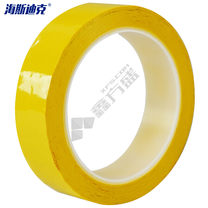 海斯迪克5S桌面定位加厚划线胶带 HK-64 25mm*66m 黄