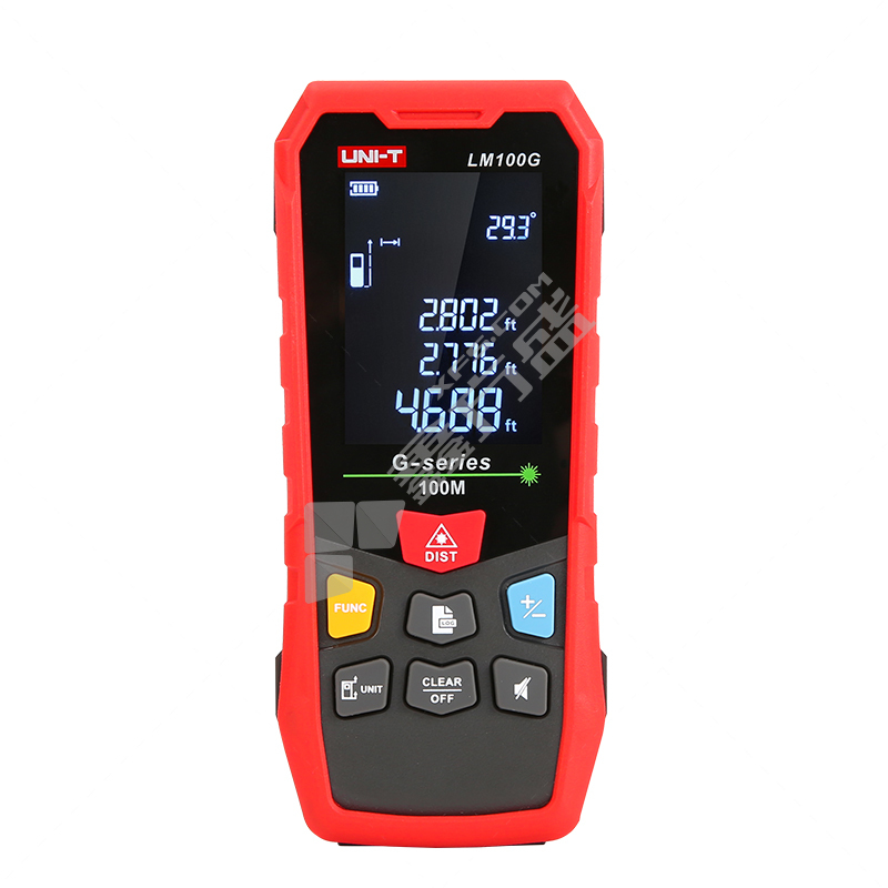 优利德 UNI-T 绿光测距仪 LM100G
