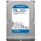 西部数据 蓝盘台式机械硬盘 2T 银色 SATA WD20EZBX