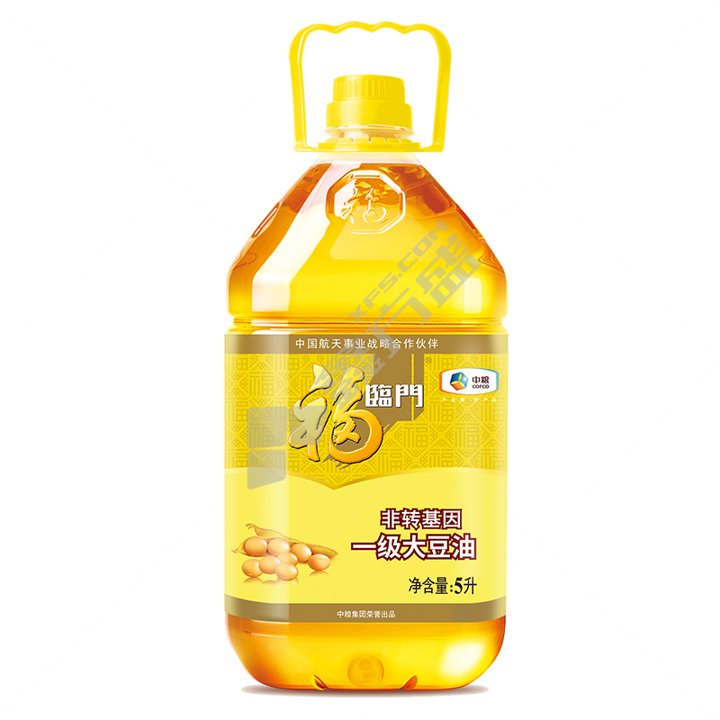 中粮 福临门非转基因一级大豆油 5L