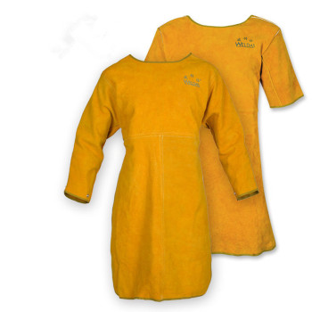 威特仕 耐磨隔热抗火带袖围裙44-1847L 44-1847 XL 金黄色