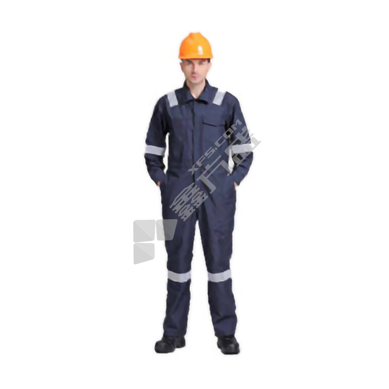 诚格 全面阻燃连体服 FRC-C-330DS L码 蓝色