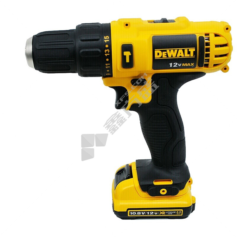 得伟DEWALT 锂电充电式冲击钻 DCD716D2K-A9 12V 1x2.0Ah电池套装