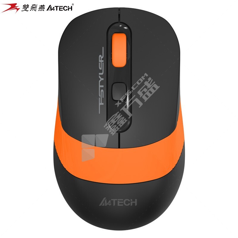 双飞燕 FG10 无线鼠标 108*64*35mm 活力橙 FG10