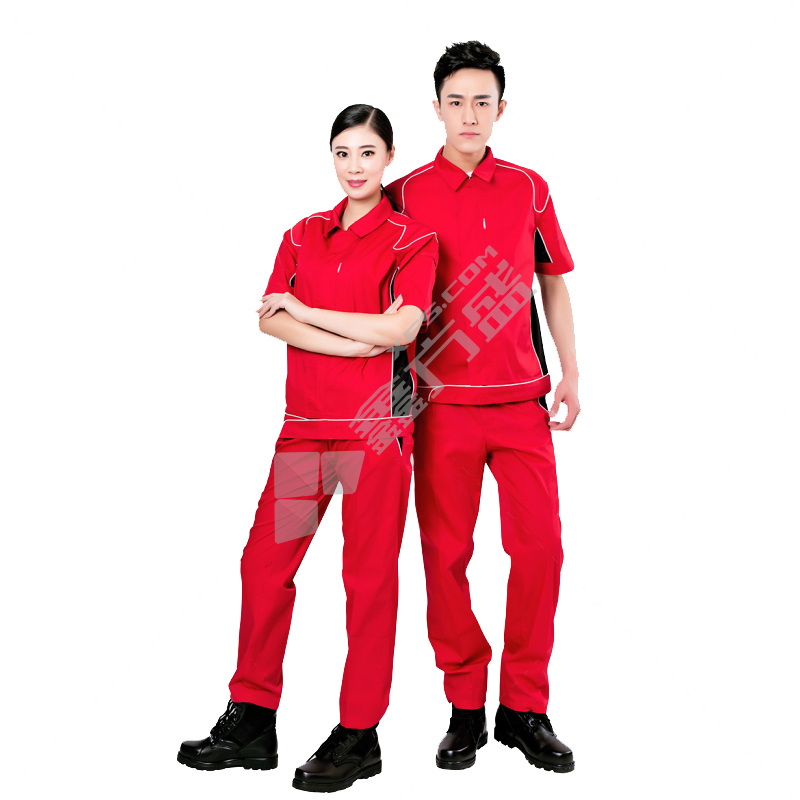 衣路千秋 GZ-146-A 夏季漂棉细斜纹工作服 GZ-146-A L 黑色