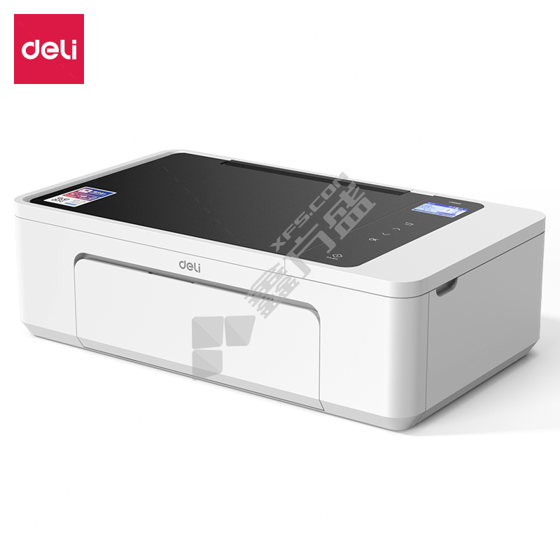 得力deli L300NW彩色喷墨多功能一体机  白
