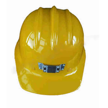 盾牌 可调节式带旋钮帽衬 玻璃钢安全帽 红色 配矿灯卡扣 玻璃钢矿用型