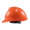 梅思安 带孔豪华型超爱戴PE安全帽 10195494 V型 透气型 橙色