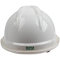 梅思安 ABS 带孔豪华型超爱戴安全帽 配D型下颌带 10167222 V型 透气型 白色
