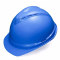梅思安 PE超爱戴标准型安全帽 配涤纶灰针织 D型下颌带 10172896 V型 黄色