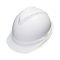 梅思安 PE超爱戴标准型安全帽 配涤纶灰针织 D型下颌带 10172896 V型 黄色