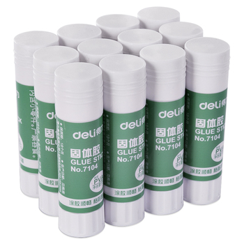 得力 7104 固体胶 15g 白色