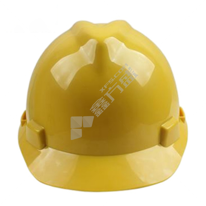 梅思安 PE超爱戴标准型安全帽 配D型下颌带 10167026 黄色