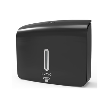 瑞沃 PL-151060 擦手纸巾盒 272*90*220mm 黑色 PL-151060