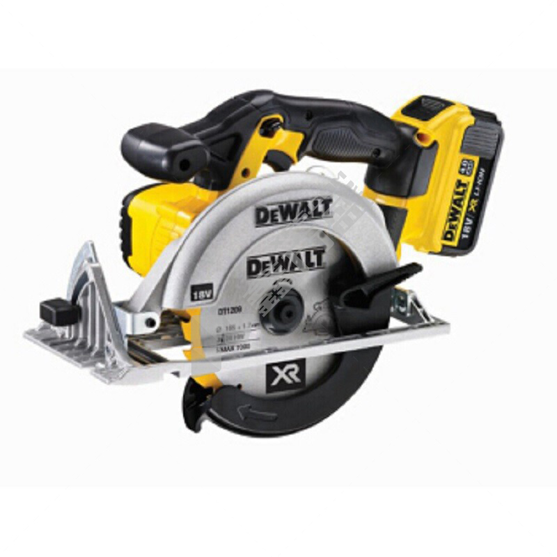 得伟DEWALT 锂电165mm电圆锯DCS391M2-A9CN 18V  2x4.0Ah电池套装（木工）
