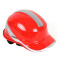 代尔塔 ABS基础款安全帽 可定制 102029 标准型 红色