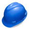 梅思安 PE超爱戴标准型安全帽 配D型下颌带 10167029 蓝色