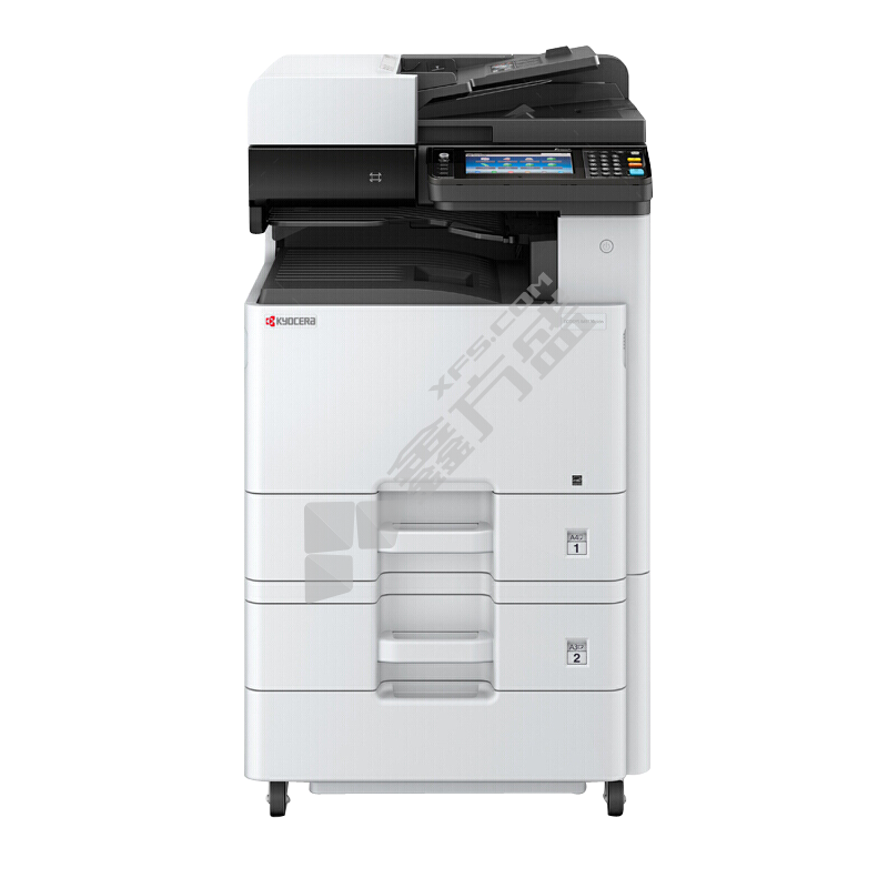 京瓷M8124cidn彩色激光复合机 M8124cidn 双纸盒 输稿器双面器网络打印