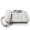 集怡嘉 电话机DA260 白色 DA260 黑名单来显双接口免电池 白色