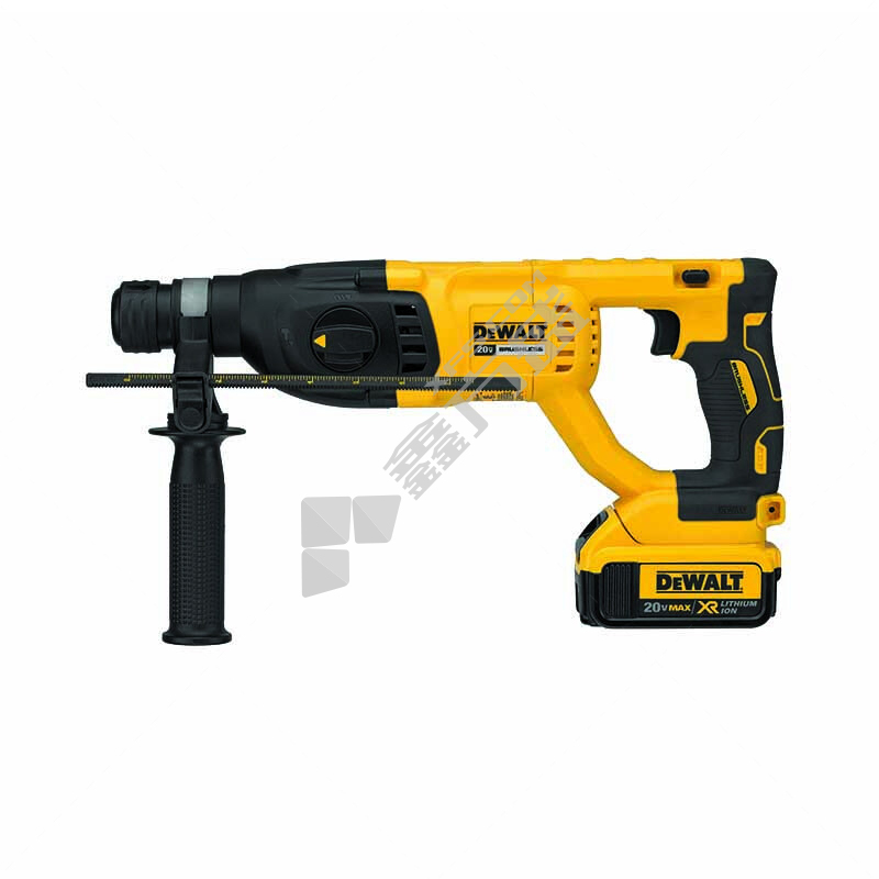 得伟DEWALT 锂电无刷充电式电锤DCH133M2-A9