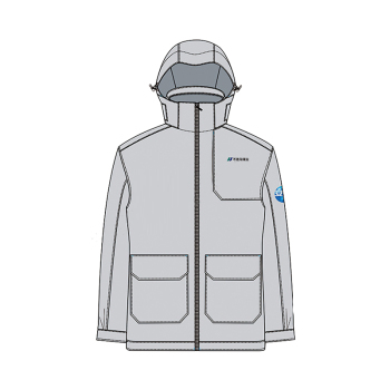 苍龍 高密度塔丝隆面料外套羽绒内胆冲锋衣 CL-HD-003 XL 灰色