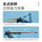 得力deli 8562S省力 长尾票夹 41mm 黑色 24只/筒 8562S