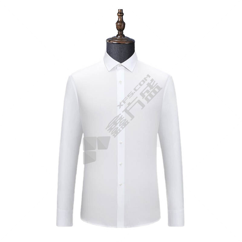 男士全棉长袖衬衫 8806 白色