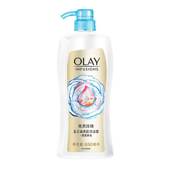 OLAY 亮爽珍珠美肌清爽沐浴露 650ml 亮爽珍珠
