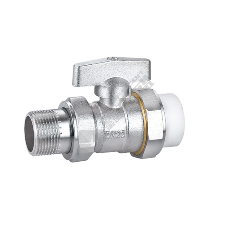 巨泉 PPR活接球阀 带表 DN32*1 PN16