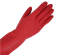 海斯迪克 gnjz-131 牛筋加长橡胶手套 gnjz-131 S码 38cm 红色